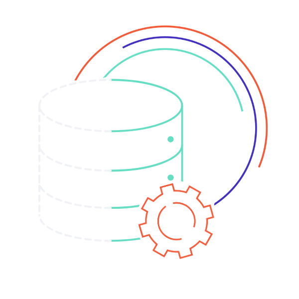 Modernise final Modernisation icon showing upgrade from legacy systems to cloud